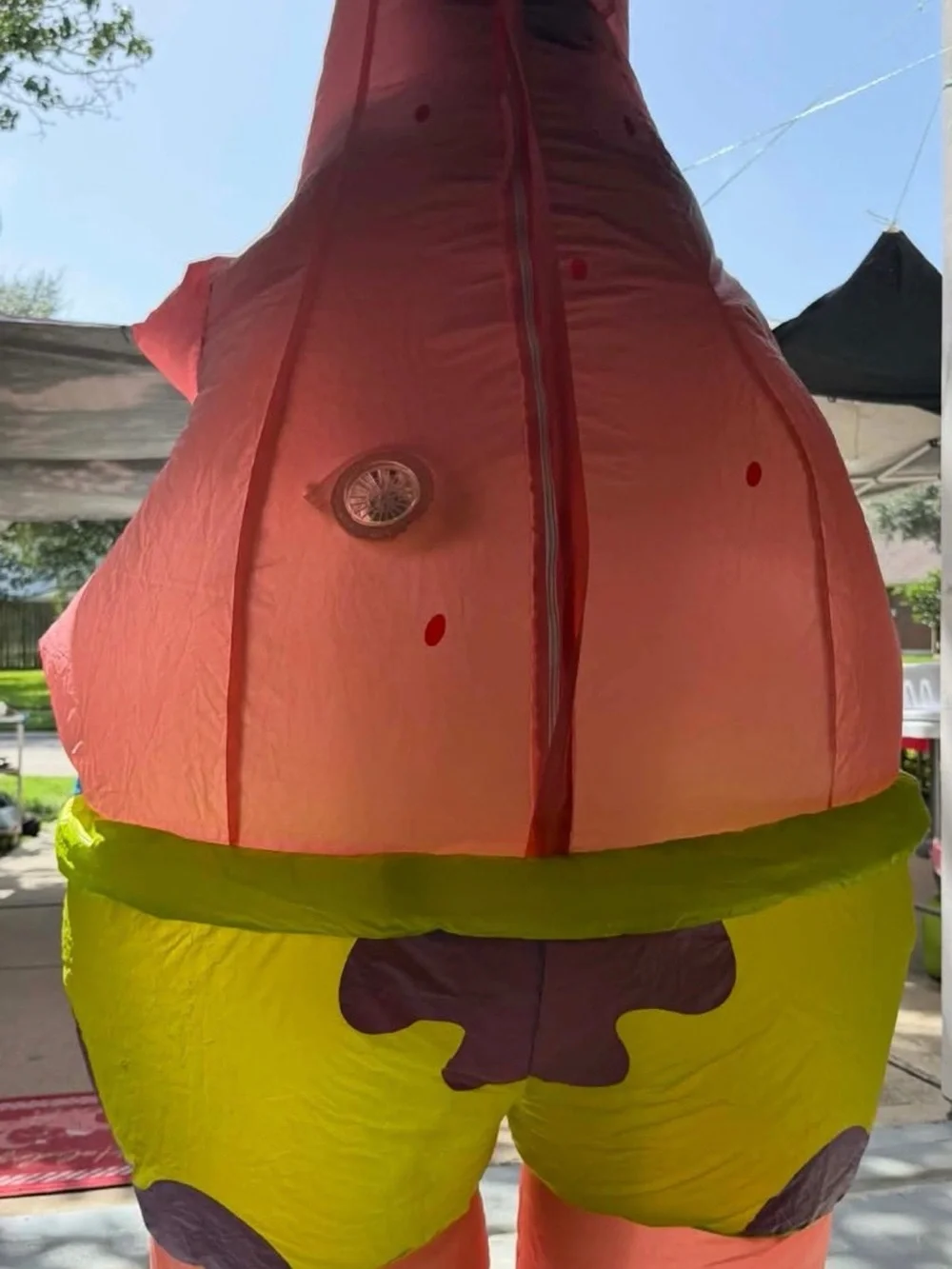 Adult Patrick Star Inflatable Costume